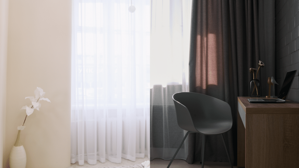 Window treatment example