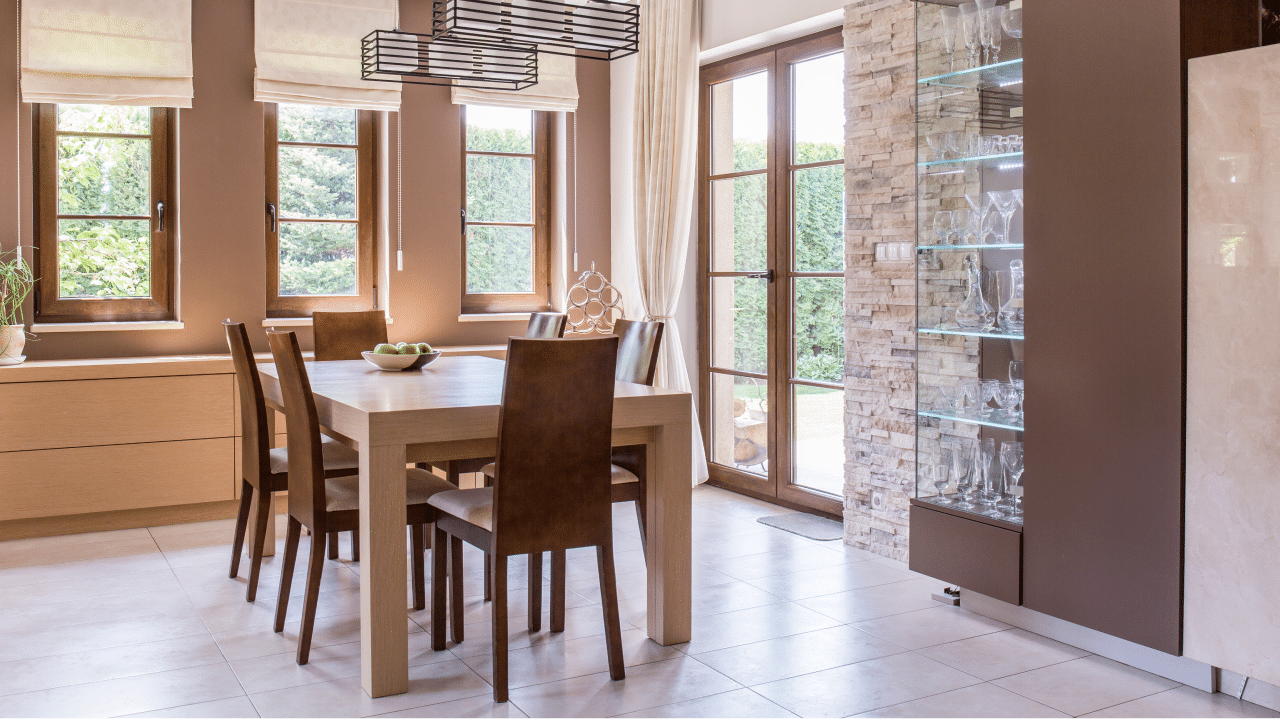 Dining room area