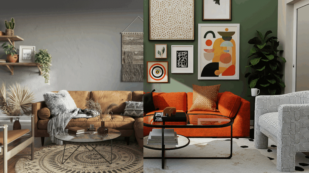 Living room comparison