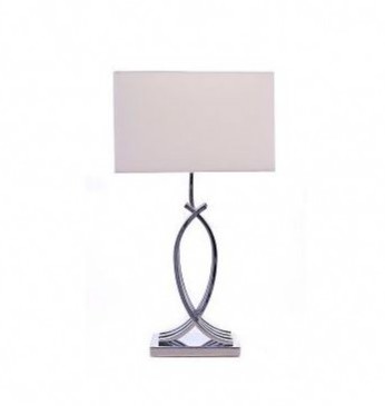 Homes Direct 365 Chrome Lamp Base & Shade Homes Direct 365 Chrome Lamp Base & Shade