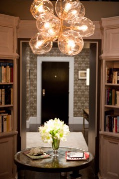 Big and carries library hallway lighting. sex and the city 2 set design inspired interior design ideas by adelman studios