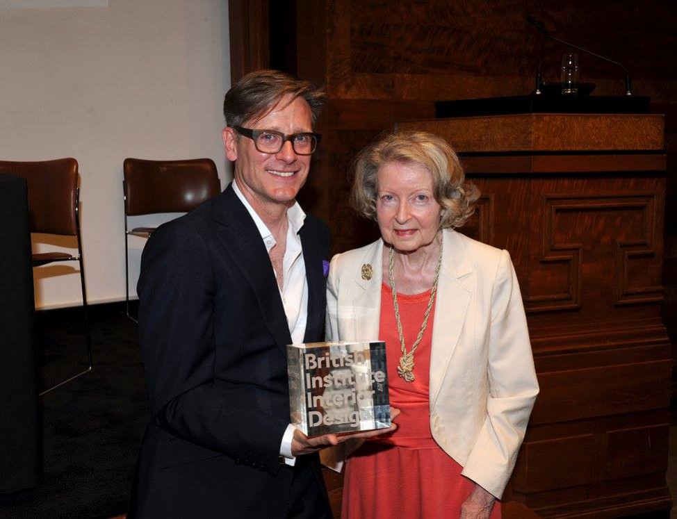 Dan Hopwood presented the BIID Merit Award to Rosemary Hamilton at this year's BIID conference in recognition of her excellence in interior design practice, her contribution to the development of the Institute and for showing a commitment to the wider field of design education. Dan Hopwood presented the BIID Merit Award to Rosemary Hamilton at this year's BIID conference in recognition of her excellence in interior design practice, her contribution to the development of the Institute and for showing a commitment to the wider field of design education.