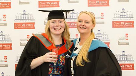 The National Design Academy Interior Design Class of 2015 Graduation Day. Tutor SJ with one of our graduating design students. The National Design Academy Interior Design Class of 2015 Graduation Day. Tutor SJ with one of our graduating design students.