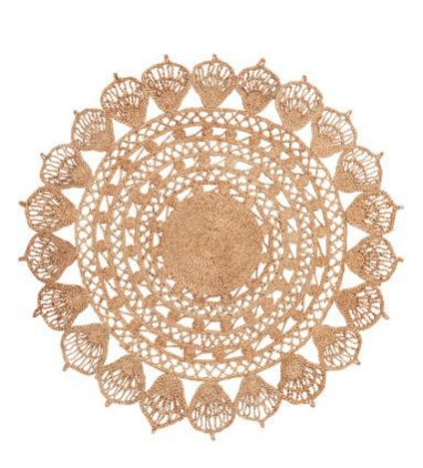 Jute Rug H&M SATC set design inspired interior design ideas