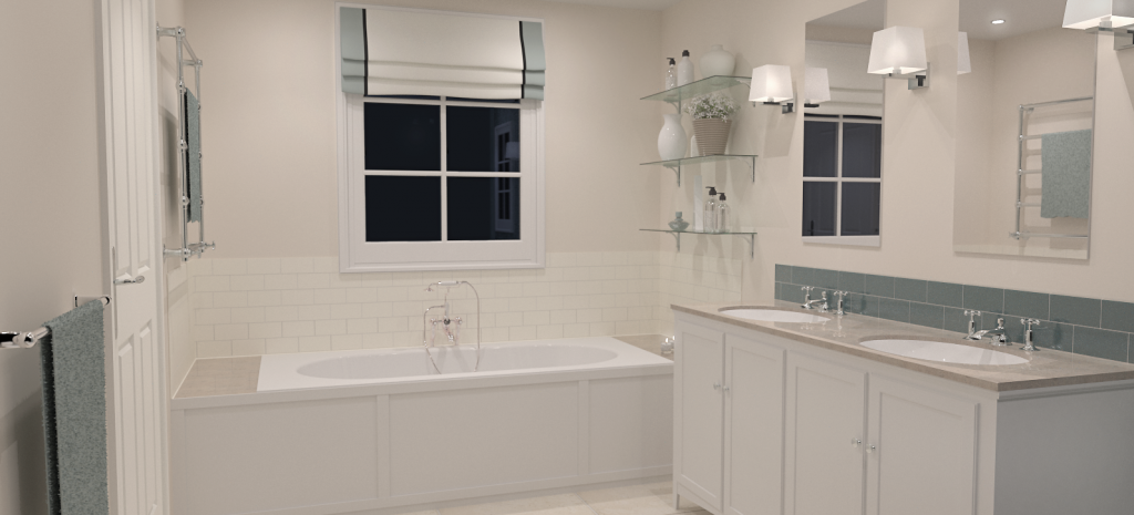 Guest Blogger Anita Brown's Top 5 Tips: How to Create a Realistic Interior Render. Example 3. Anita Brown 3D Visualisation Modern Bathroom. Guest Blogger Anita Brown's Top 5 Tips: How to Create a Realistic Interior Render. Example 3. Anita Brown 3D Visualisation Modern Bathroom.