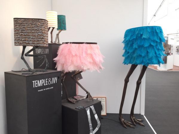 Temple & Ivy lighting at this year's Decorex International 2015 stand J19 Temple & Ivy lighting at this year's Decorex International 2015 stand J19