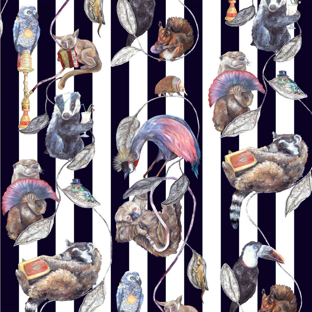 For National Wallpaper Week, National Design Academy Marketing Executive Marianne chose House of Hackney's Midnight stripe wallpaper as her favourite wallpaper. For National Wallpaper Week, National Design Academy Marketing Executive Marianne chose House of Hackney's Midnight stripe wallpaper as her favourite wallpaper.