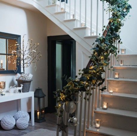 A touch of Christmas: A few well placed accessories can transform your usual decor. Image via: http://www.hearthomemag.co.uk/blog/blog/getting-ready-for-christmas A touch of Christmas: A few well placed accessories can transform your usual decor. Image via: http://www.hearthomemag.co.uk/blog/blog/getting-ready-for-christmas