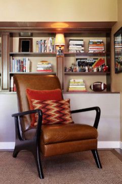 How to de-clutter your interior this January: The KonMari method means keeping items that spark joy but this doesn't mean throwing away other peoples items that don't bring you joy. Figures on a shelf can look organised and tasteful instead of cluttered in a home - image via: http://www.houzz.co.uk/ How to de-clutter your interior this January: The KonMari method means keeping items that spark joy but this doesn't mean throwing away other peoples items that don't bring you joy. Figures on a shelf can look organised and tasteful instead of cluttered in a home - image via: http://www.houzz.co.uk/