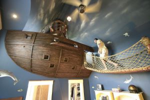 chiildren's interior design ideas pirate chic