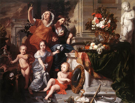 Gerard de Lairesse - The five sense