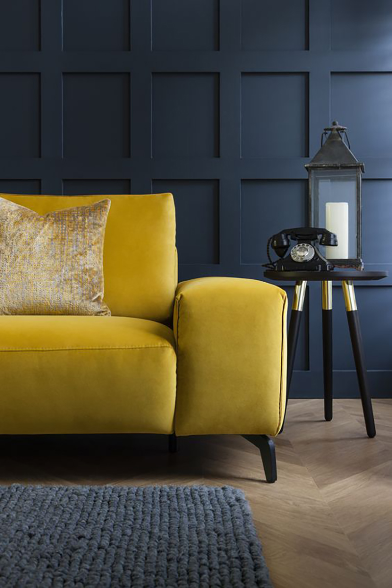 Blue and Yellow Interior Trends