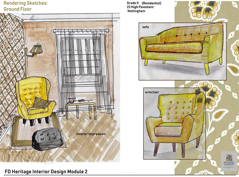 Online BA (Hons) Heritage Interior Design Bachelor's Degree - National Design Academy