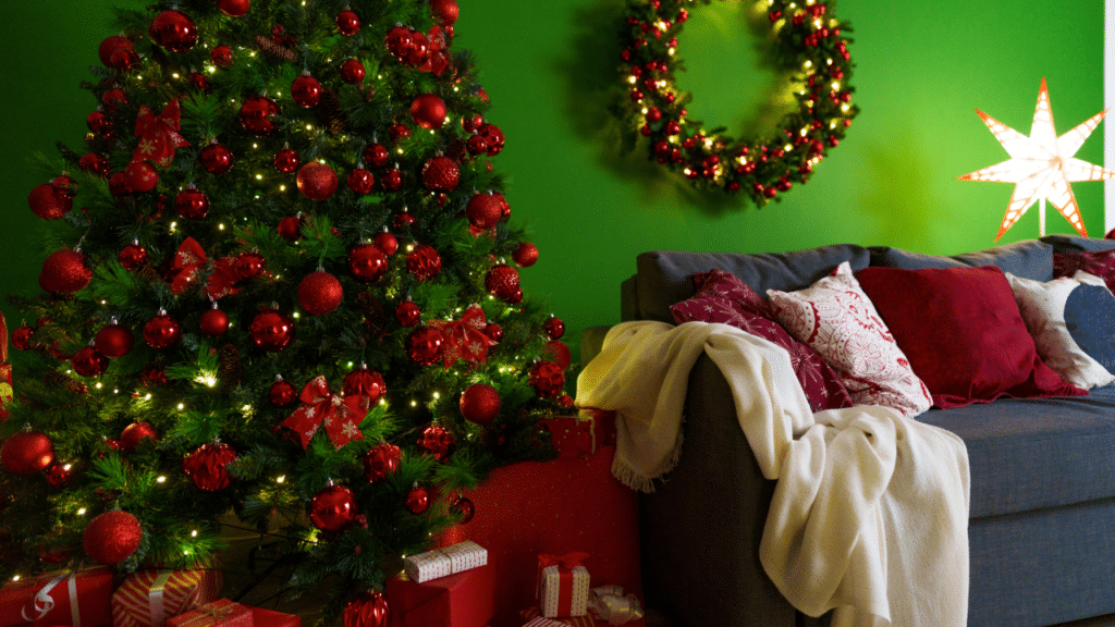 Christmas living room